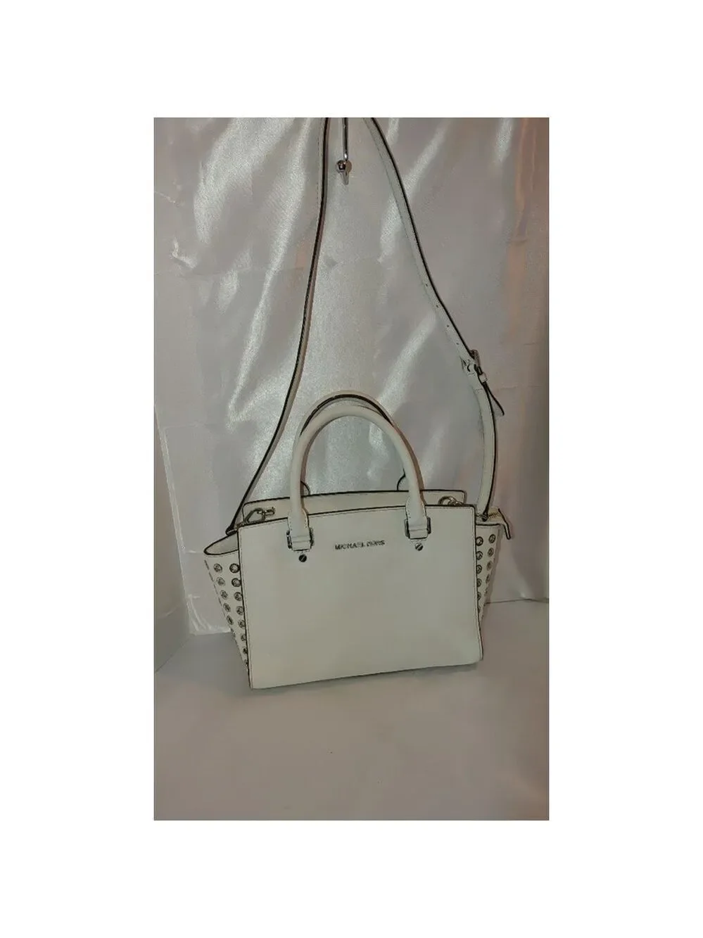 Michael Kors Selma Grommet Satchel